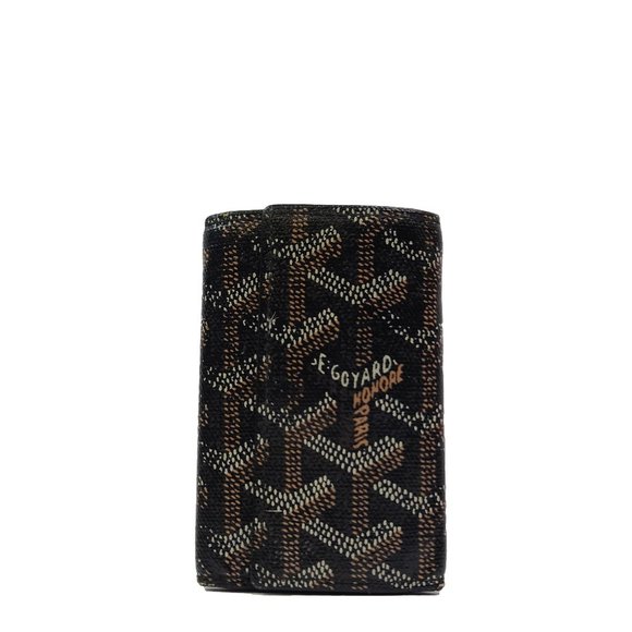 Goyard Accessories Goyard Key Holder Black Goyardine Saintmichel Key Ring Poshmark